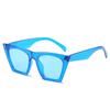 GLAZZY Gafas de ojo de gato personalizadas de moda europea y americana montura pequeña pasarela ins gafas de sol de moda gafas de sol protector solar gafas de sol con protección UV