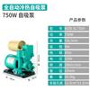 Bomba Autocebante Totalmente Automática Doméstica 220V Bomba Elevadora Agua de Grifo Calentador de Agua Fría Bomba de Tubería Bomba de Succión Bombeo Silencioso