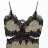 Venda Quente Transfronteiriça AliExpress Novidades da Primavera 2026 Roupas Femininas Renda Design Aberto Acessório de Lingerie Vestido de Tiras