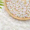 Suministro directo de fábrica cuentas de mariposa de gelatina acrílicas con baño de color Accesorios para el cabello hechos a mano DIY Accesorios para cadena de teléfono móvil Material de cuentas sueltas