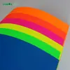 Cartón Fluorescente 4K Semiabierto A4/A3 Color Completo Hecho a Mano Cartón 250g Fondo Modelo Pintura