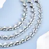 Aço Inoxidável Prensado Corrente de Coração de Amor Corrente de Joia Corrente em Formato de Coração Corrente para Decoração de Colar Pulseira DIY Material de Corrente para Roupas da Moda