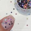 2025 Nuevo Arte de Uñas Bolsa de Materiales Mixtos Onda Punto Lentejuelas Pequeñas Color Mágico Mixto Irregular Super Flash Joyería para Arte de Uñas