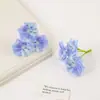 Flores de Hortênsia Simuladas 3D de Pétalas Duplas para Uso em Casamentos, Arranjos de Flores de Hortênsia Elegantes para Salão de Casamento e Decoração de Casa