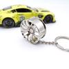 Guangzhou en stock coche modificado cubo de rueda forma de simulación llavero de metal personalidad discreta regalos creativos transfronterizos