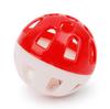 Bola de Brinquedo para Gato, Brinquedo Sonoro para Gato de Auto-Prazer, Bola com Sino, Movimento para Aliviar o Tédio, Brinquedo Colorido para Gato de Estimação com Recortes