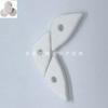 Ventilador de cuello colgante bolsa de aromaterapia pieza de aromaterapia blanco forma redonda núcleo de fibra de algodón pieza de algodón troquelado perforación