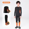 Tirador Niños Calcetines Base Ropa de Entrenamiento Otoño e Invierno Ropa de Fitness Acondicionamiento Físico Fútbol Niños Deportes Trajes de Baloncesto Hombres