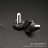Altura do pé ajustável 6mm pé ajustável ferragens para móveis pé ajustável mesa e cadeira almofada pé linear PVC parafuso pé ajustável