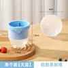 Molde Grande para Bolas de Hielo de Grado Alimenticio Herramienta para Hacer Hielo para Whisky, Esfera de Cubo de Hielo para Uso Doméstico, Charola Redonda Grande de Silicona para Hielo