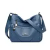 Bolso de Hombro para Mujer de Mediana Edad 2025 Nuevo Simple Moda Bolso Cruzado Estilo Coreano Tendencia Piel Suave PU Bolso Cuadrado Pequeño