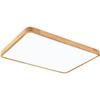 Lámpara de Techo Color Madera Natural Estilo Japonés Wabi-Sabi Iluminación Estilo Madera Crema Lámpara de Sala de Estar Paquete de Tres Habitaciones Dos Salas de Estar