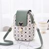 Bolsas de Lujo para Mujer 2026 Nueva Moda Bolso Cruzado Mini Bolso para Teléfono Cuero Suave Multicapa de Hombro Único Bolso Cuadrado Pequeño para Mujer