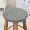 Cojín Redondo para Taburete Doméstico Acolchado Cuatro Estaciones Universal Antideslizante Funda para Silla Funda para Asiento de Silla Redonda de Comedor Restaurante