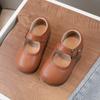 Atacado geração cabelo meninas pequenos sapatos de couro moda antiderrapante todos os jogos sapatos infantis 2-6 anos sapatos de princesa Lolita sapatos infantis
