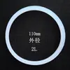 Accesorios para Máquina Rellenadora de Salchichas Cuerno de Salchicha Pedal de Pie Placa de Control del Anillo de Sellado Eléctrico Rodamiento Placa de Presión de Acero Inoxidable