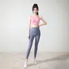 Nova Roupa de Yoga Top Esportivo Feminino Modelador Ajustado de Manga Comprida para Corrida Moda Fitness