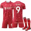 2627 Jersey del Ejército Rojo número de club 11 Salah uniforme de equipo infantil Liverpool local Traje de fútbol Notta
