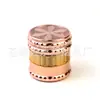 Molino de Cigarrillos Roscado de Seis Hojas de Aleación de Zinc de 63 mm Producto Nuevo en Stock Suministro Transfronterizo Molinillo de Cigarrillos Metálico