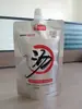 Bolsa de Vacío con Boquilla de Papel de Aluminio para Empaque de Líquidos, Bolsa Auto-soportante para Salsa de Sopa para Llevar, Bolsa de Alimentos a Prueba de Luz para Salsas y Leche de Soya, Grado Alimenticio