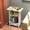 Rack de Armazenamento Multifuncional para Sala de Estar de Casa Mesa de Centro para Sofá Quarto Rack de Armazenamento Quadrado de Grande Capacidade com Múltiplas Camadas
