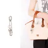 Venta Directa de Fábrica Bolso con Colgante de Cuentas de Madera Natural Cascabel de Pie de la Suerte Llavero Colgante Personalizado Creativo Tejido a Mano DIY