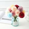 Flor Artificial Duofu Bola de Crisantemo Diente de León Bola de Cebolla Arreglo de Boda Flor de Mano Decoración del Hogar Pelota de Tenis de Mesa Crisantemo