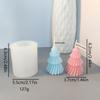 Vela Perfumada Árbol de Navidad Molde de Silicona Navidad DIY Difusor Yeso Jabón Hecho a Mano Herramienta para Moler Cubitos de Hielo