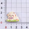 Acessórios de resina de animais de desenho animado para projetos DIY: adequado para tamancos, chaveiros, garrafas de água, elásticos de cabelo, presilhas de cabelo, capas de celular e bolsas