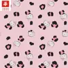 Tecido de Flanela de Algodão Estampado 21 Fios Outono e Inverno, Roupas de Desenho Animado para Mulheres e Crianças, Camisas, Vestidos, Roupas de Algodão, Tecido para Bolsas