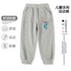 Pantalones de Bloques de Construcción Digitales para Niños 2024 Nuevo Estilo Coreano Primavera Otoño Invierno Pantalones Casuales Pantalones de Chándal Forrados de Felpa para Niñas