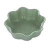 Cocina Casera Plato para Condimentos de Paja de Trigo Creativo de Plástico Redondo para Pepinillos Plato Pequeño Vajilla Plato para Mojar Snacks