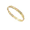 Pulsera de Acero de Titanio Extremadamente Simple con Hebilla de Herradura en Forma de U Pulsera de Acero Inoxidable de Venta Caliente Transfronteriza Electrochapada en Horno de Vacío