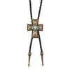 Cadena de Suéter Personalizada Cruzada Retro de Nueva Moda Europea y Americana Collar de Cuero Versátil Creativo Collar Unisex