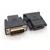 Adaptador de conversión bidireccional DVI24+1 a HDMI hembra Convertidor HDMI a DVI Conector HD