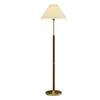 Lámpara de pie plisada vintage transfronteriza para sala de estar, alto valor estético, adecuada para al lado del sofá, añade un sentido de elegancia al dormitorio, lámpara de mesa decorativa nórdica