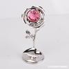 Rosa Dorada Pura Hecha a Mano Galvanizado Oro Real de 24 Quilates Regalo de Cumpleaños para Esposa Día de San Valentín Decoración de Rosa con Pan de Oro Regalo