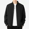 Chaqueta de moda para hombre con cuello de béisbol, nuevo estilo primavera y otoño, holgada, moderna, estilo Ins, cortavientos, talla grande, abrigo casual
