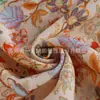 1Cq4201 42S Tencel Linho Primavera Verão Fino Feminino Vestido Camisa Floral Camisa de Proteção Solar Roupa Tradicional Chinesa Seda