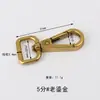 Anillo a presión giratorio para equipaje, punto, placa grande, hebilla, accesorios de hardware, hebilla de perro chapada para colgar lanzamientos altos, hebilla de gancho para mascotas multi-tamaño DIY