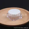 Caja cuadrada blanca, tarro de crema de 10 g, botella cuadrada, frasco de polvo de purpurina, tarro de ungüento de 10 ml, caja cuadrada para labiales, caja de sombras de ojos