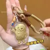 Corazón Patriótico Día Nacional Llavero Dorado Bendición del Funcionario Celestial Colgante para Teléfono Móvil Colgante para Bolso Regalo de Vacaciones Bolsa de la Suerte Regalo