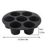 Fornecimento direto da fábrica Silicone Muffin Pot Cupcake Bandeja - 7 Cupcake Pan Air Fryer Silicone