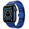 Para reloj Apple S10 con hebilla mariposa de acero inoxidable plateada metálica AppleiWatch86se25 negocios