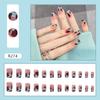 Unhas vestíveis adesivos ballet armadura usando unhas adesivos unha adesivos unhas removíveis unhas adesivos unha terminada