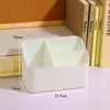 Caneta Decorativa Organizador de Mesa Escritório Grande Capacidade Estudante Menina Criativa Controle Remoto Caixa de Armazenamento Enfeites