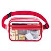 Riñonera Transparente de PVC de Venta Caliente Transfronteriza Riñonera Deportiva Impermeable Creativa para Exteriores Bolsa de Aseo Bolsa de Almacenamiento Portátil Visual