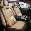 Cojín de Asiento para Coche de Cuero Universal para las Cuatro Estaciones Funda de Asiento Lavable y Fácil de Cuidar Cojín de Asiento Universal