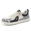 Sapatos Slip-on Preguiçosos Masculinos Verão Novo Malha Respirável Bico Largo Tamanho Grande Casual Esportivos Moda Masculina Tendência
