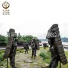 Escultura de Fibra de Vidrio de Cultura Agrícola y Costumbres Populares, Presentando una Figura en el Centro de una Plaza, Simulando un Agricultor Antiguo para Decoración de Plaza